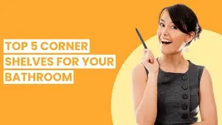CORNER SHELF BATHROOM: Top 5 Corner Shelves for Your Bathroom 💥