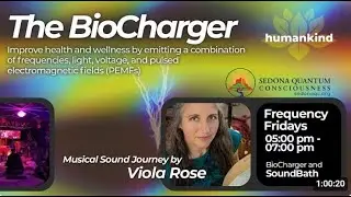 livestreamed Vocal inspired Sound-Bath for deep peace with Viola Rose