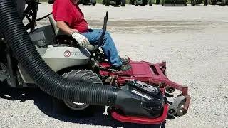 2000 ExMark Front Runner Zero Turn Mower with Bagger for sale May 24th