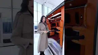 2026 Toyota Hiace,luxury VIP van, privately customized Hermes orange interior#car #luxurycars