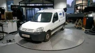 Car turntable testing