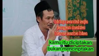 HIDUP SANTAI SAJA JANGAN MAKSA HARUS SERBA BISA @Hanafichannel10 