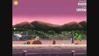 Angry Birds Rio - Trophy Room - Golden Apple Level - Walkthrough 3 Stars