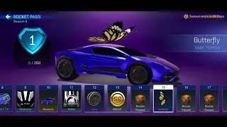 SEASON 6! New Rocket League Sideswipe Rocket pass + Anniversary challenges showcase