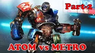 Best Robot Fight Scene Action Movie Best Part 2 | Atom vs Metro