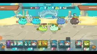 Axie Infinity Double Anemone 2 vs 1