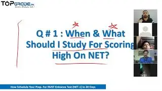 How to Schedule Your Prep For NUST Entrance Test (NET-1) in 21 Days