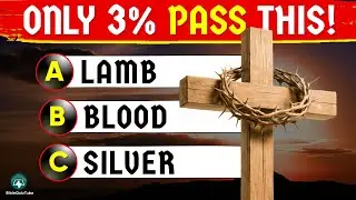 🔥Only 3% Will Pass This REDEMPTION Bible Quiz! 25 Bible Questions That Will Test You | BibleQuizTube