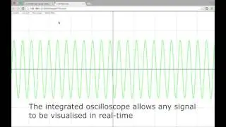 Bela IDE and Oscilloscope