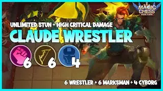COMBO 6 WRESTLER 6 MARKSMAN 4 CYBORG!!! MAGIC CHESS!!!