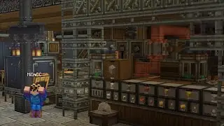 Building a Create Mod Post Office! Bloodpact SMP