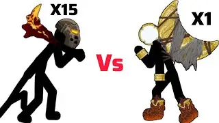 Griffon The Great Vs Lunarclops ( Final Boss ) In Stick War 3 : Saga | By StickPlayer549 