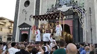 TRECASTAGNI- 7 SETTEMBRE 2025- USCITA STRAORDINARIA DEI SANTI MARTIRI ALFIO FILADELFO E CIRINO 