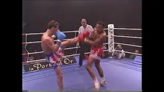 Muay thai fight Brian Peters v   Marlon Boldewijn