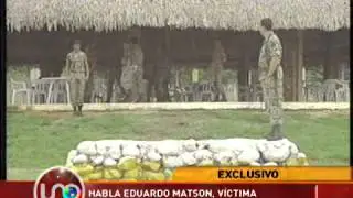 Habla Eduardo Matson, víctima del Palacio de Justicia