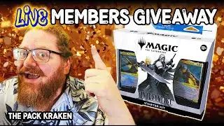 Giveaway Winner announcement live #finalfantasymtg #mtg #thepackkraken