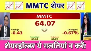 MMTC SHARE news | MMTC SHARE LATEST NEWS  | Mmtc share Analysis 20 November 2025