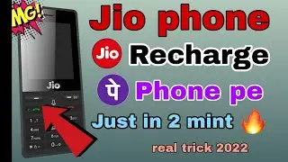jio phone recharge problem in phone pe // how to recharge for jio phone problem