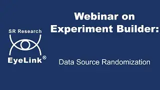 Webinar - Data Source Randomization in Experiment Builder