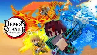 NEW UPDATE...| DEMON SLAYER V4 ADDON | MINECRAFT