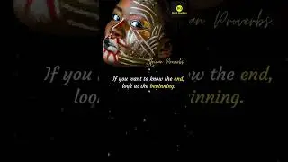 Best African Proverbs Ever: End | #shorts #quotes #inspiration #proverbs