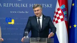 United for Peace: Croatian PM Plenković and EP President Metsola Address Ukraine Crisis