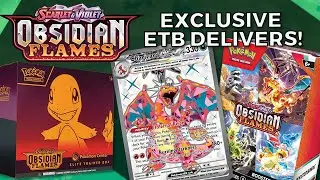 Pokémon Center Obsidian Flame ETB FINALLY Delivers the HITS!