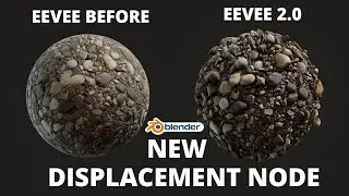 Blender 4.2: Mind-Blowing Displacement Node Support in Eevee 2.0! 🤯