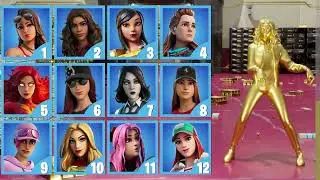 GUESS THE SKIN BY The Marsha STYLE FORTNITE CHALLENGE