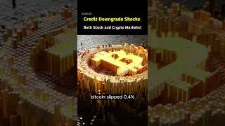 [EN] US Credit Downgrade Shocks Both Stock,Crypto #shorts  #viralvideo  #tiktok  #fyp  #news  #top5