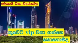 කුවෙට් VIP විසා කියන්නේ මොනාද | Kuwait Vip Visa | Kuwait Visa | SLAsanka | Sinhala Gossip