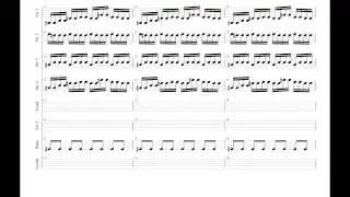 Daft Punk - The Grid (Cover + Sheet)
