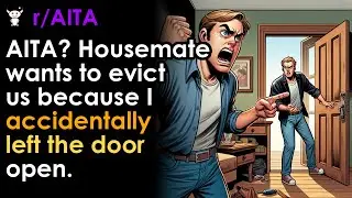 AITA? Housemate wants to evict us because I accidentally left the door open.