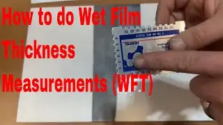Measuring WFT (Wet Film Thickness) using Awlgrip&rsquo;s Epoxy Primer - Hull Gard Extra.