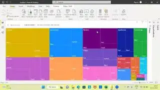 Древовидная карта: Power BI для начинающих
