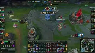 CaZimb - Season 6 Katarina Pentakill duo q with a God Teemo clip