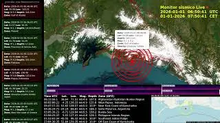 #Yakutat #Alaska #Haines #Junction #Yukon #Canada eq Mw 5.61 Depth 10.0 km 2026-01-01 06:46:56.080 Z