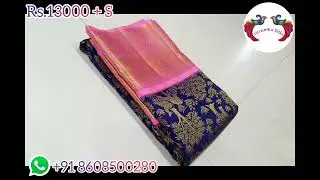 30/06/2024 Tree design Kanchi pattu sarees | HQ Madisar pure kanjivaram | #SilkMark