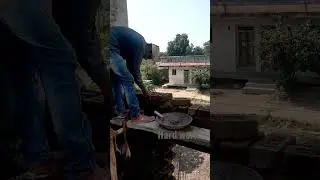 Brick wall work/Hard work/#shorts #viral #challenge #hardwork
