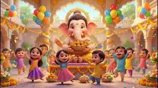 Ganpati Bappa Aagye  | Cute Kids Devotional Song | Good Values Music by Good Kids Music