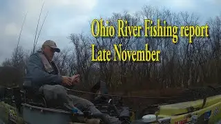 Ohio River Fishing report late November