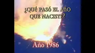 ¿Qué pasó el año que naciste? - Año 1986