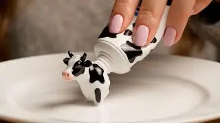 ASMR Toothpaste Magic: Animals Emerge from Toothpaste!