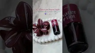 Prettiest Berry Purple Lip Tint 🔮 Etude House Water Gel Lip and Cheek Tint New Shade 💜 #shorts