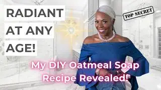 ✨Unlock the Secret to Radiant Skin✨: DIY Oatmeal Honey Soap Recipe🍯 Revealed | Angel Cornelius