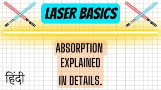 Laser basics | Absorption explained | Physics