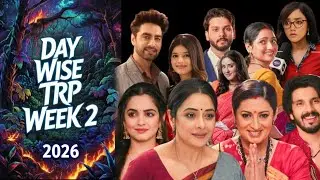 Day Wise TRP of Star Plus Week 02 (2026) Kyunki Saas Bhi, Anupama, YRKKLH,  Jhanak 