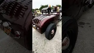 Old School CUSTOM HOT ROD is as clean as it gets!! - Fireball Tim BEST OF SHOW #shorts