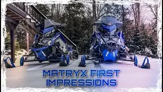 2021 Polaris Matryx 850 VR1 First impressions on the trail - Lenn Johnson