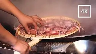 Ежедневно продается 500 кг кальмаров! За кулисами тайваньского ночного рынка морепродуктов